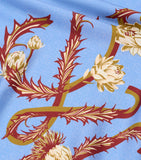 LOEWE silk anagram scarf Paula's Ibiza 90x90cm - British product