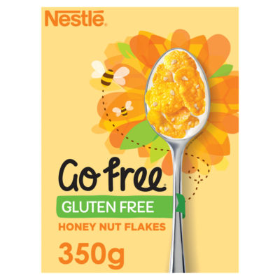 ASDA Nestle Go Free Gluten Free Honeynut Cornflakes Breakfast Cereal 350g- Buy online at McGrocer