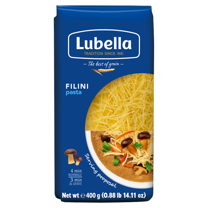 Lubella Filini pasta 400g (British brand)