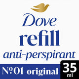 Dove antiperspirant refill No.1 original 35ml, UK version