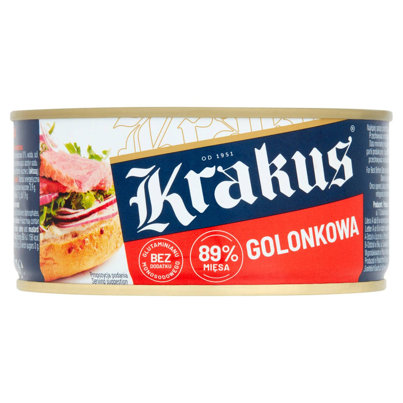Krakus canned cured pork knuckle 300g, UK version