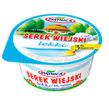 Piatnica Low Fat Cottage Cheese 150g, imported from the UK