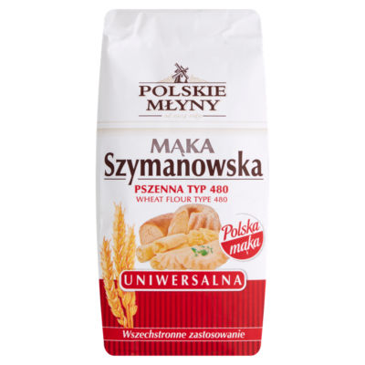 Polskie wheat flour type 480 1kg (British brand)
