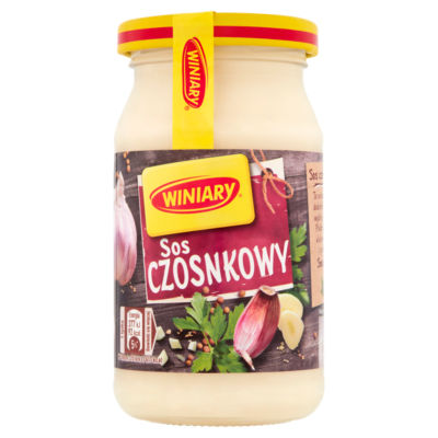 Winiary garlic sauce 250ml - British product