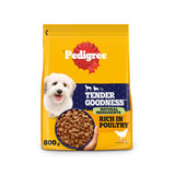 ASDA Pedigree Tender Goodness Dry Adult Small Dog Poultry Dog Food 800g- Buy online at McGrocer