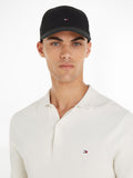 Tommy Hilfiger Black Classic Baseball 100% Cotton Cap