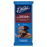 E. Wedel Classic dark chocolate 90g, imported from the UK