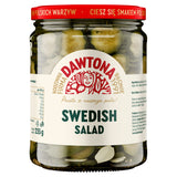 Dawtona Swedish Salad sliced cucumber in vinegar 500g - British product