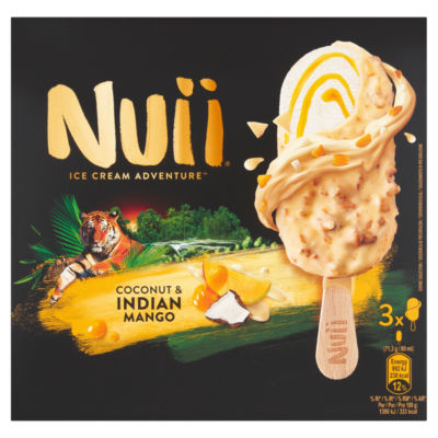 Nuii Is eventyr kokosnøtt og indisk mango 270ml