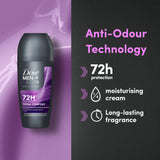 Dove Men+Care Advanced Total Comfort antiperspirant roll on 50 ml (British brand)