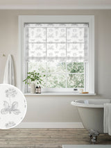 Next Dusk Grey Dilly Sheer Made to Measure Roller Blind- Buy online at McGrocer