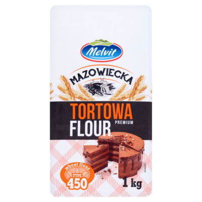 Maka Tortowa Flour Premium 1kg, imported from the UK