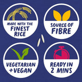 Tilda Microwave Wholegrain Pilau Basmati Rice   250g GOODS M&S