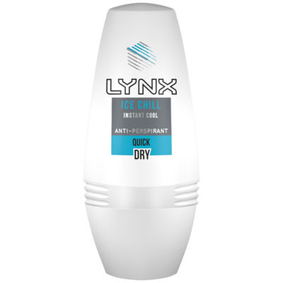 Lynx Ice Chill antiperspirant deodorant roll on 50ml (British brand)