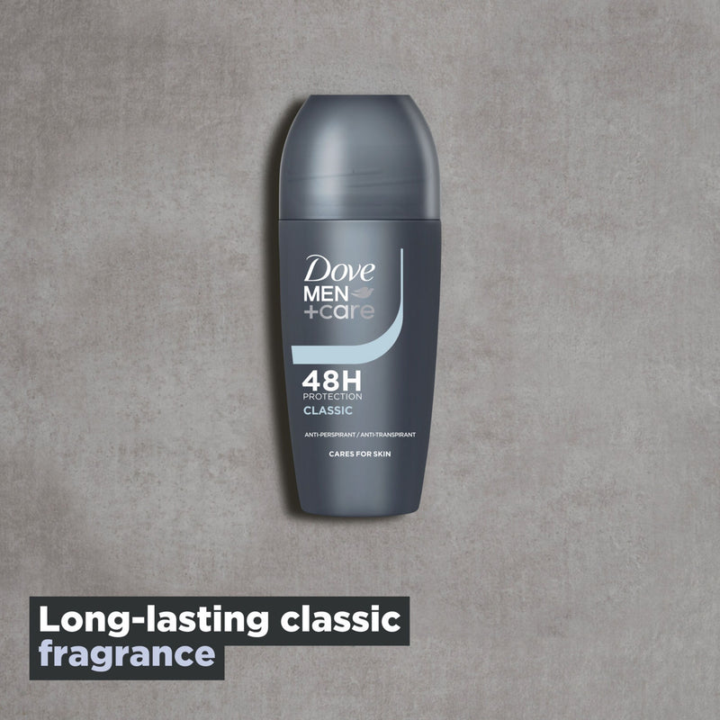 Dove anti-perspirant roll on Classic 50ml - British product