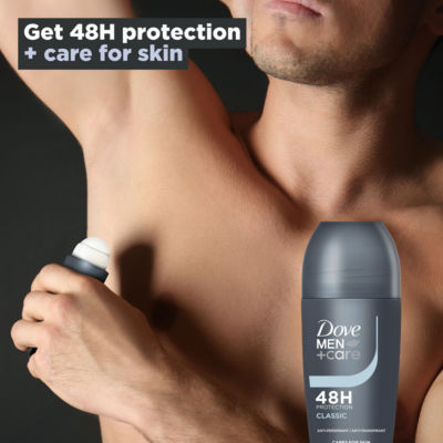 Dove anti-perspirant roll on Classic 50ml - British product
