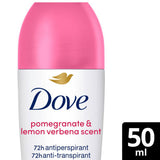 ASDA Dove Advanced Care Go Fresh Pomegranate Anti-Perspirant Roll On 50ml- Buy online at McGrocer