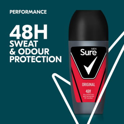 Sure Original anti-perspirant roll on 50 ml (British brand)