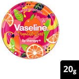 Vaseline Lip Therapy Tropical Zest lip balm tin 20g - British product