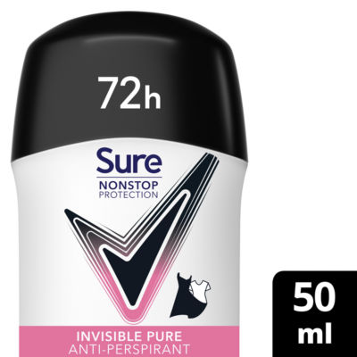 Sure Invisible Pure Anti-Perspirant Cream 50 ml (British brand)