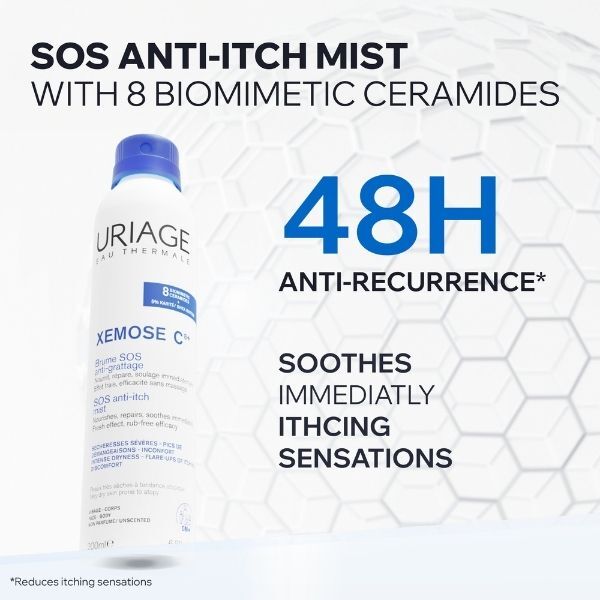 Uriage Xemose Anti-Itch Mist 200ml (British brand)