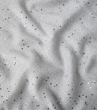 Brunello Cucinelli cashmere silk diamond yarn sequin scarf, imported from the UK