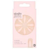 Superdrug Studio London Gold Chrome Tip Almond Nails Long 24 PCS- Buy online at McGrocer