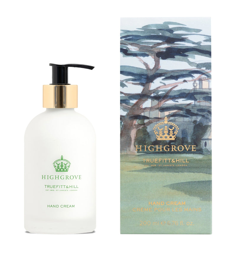 Truefitt & Hill Highgrove hand cream 200ml (British brand)