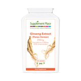 Holland & Barrett Supplement Place Panax Korean Ginseng 20% Ginsenosides Herbal Supplement 240 Capsules- Buy online at McGrocer