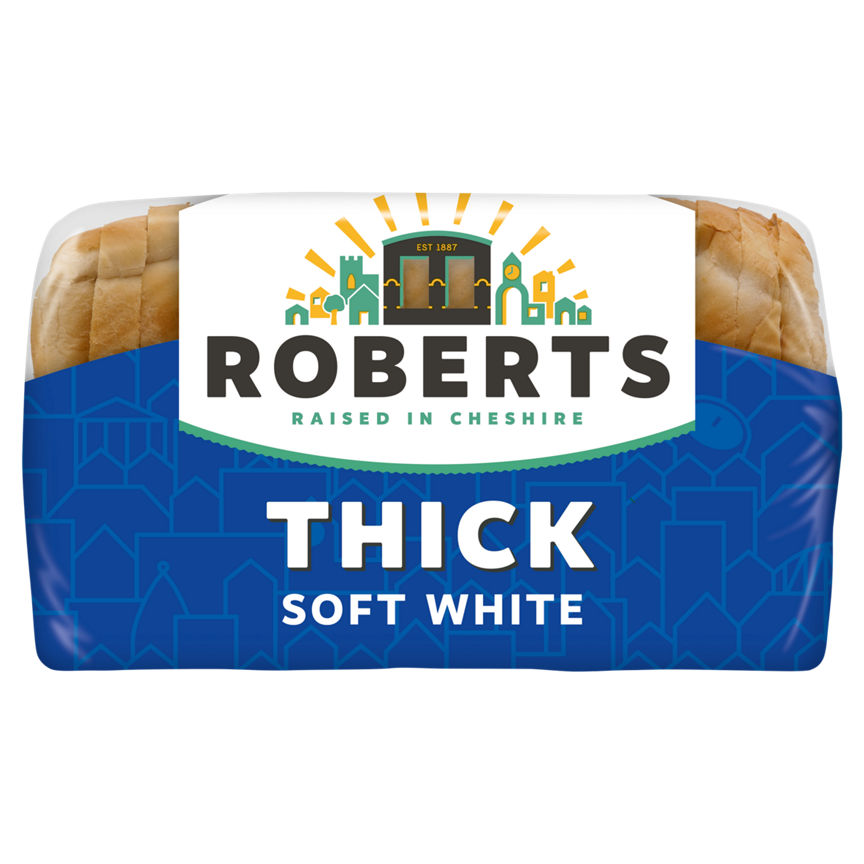 Roberts Bakery Thick White Bread GOODS ASDA   