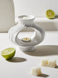 Collection Luxe New York Jasmine & Orange Blossom wax melt and burner set - British product