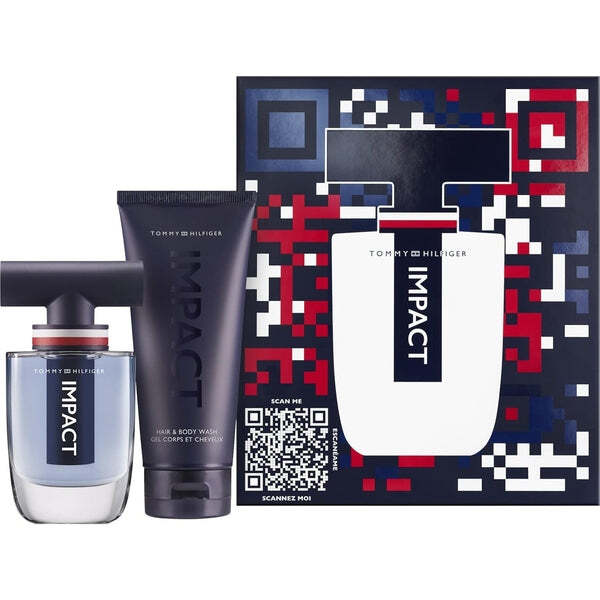 Tommy Hilfiger Impact gift set with EDT and body wash, UK version