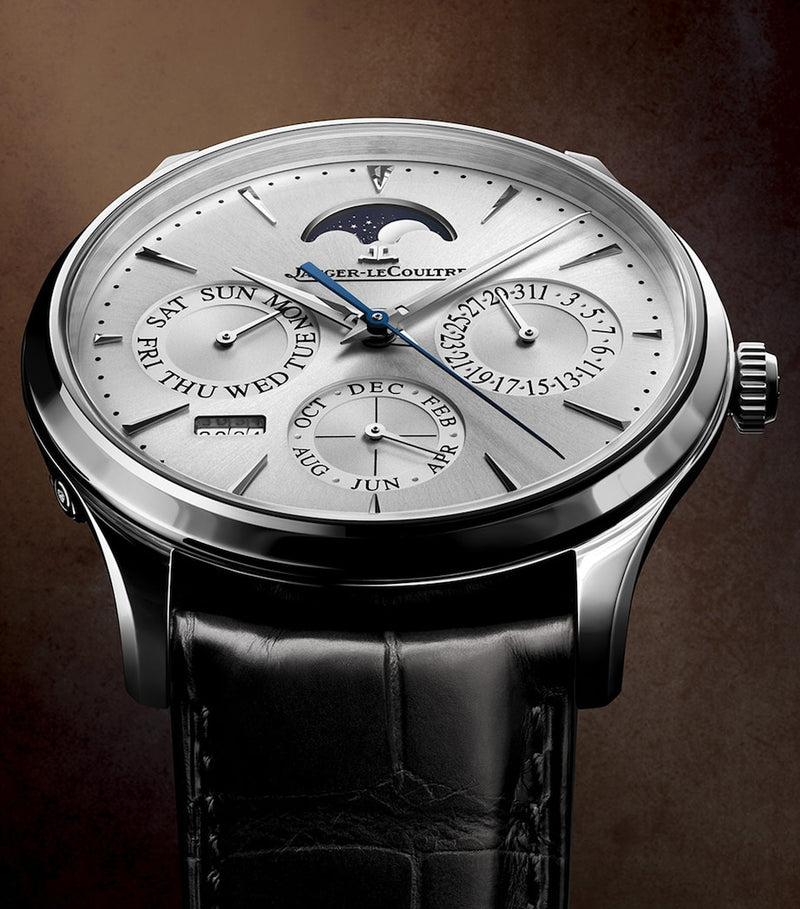 Jaeger-LeCoultre Ultra Thin perpetual calendar watch 39mm stainless steel, UK version