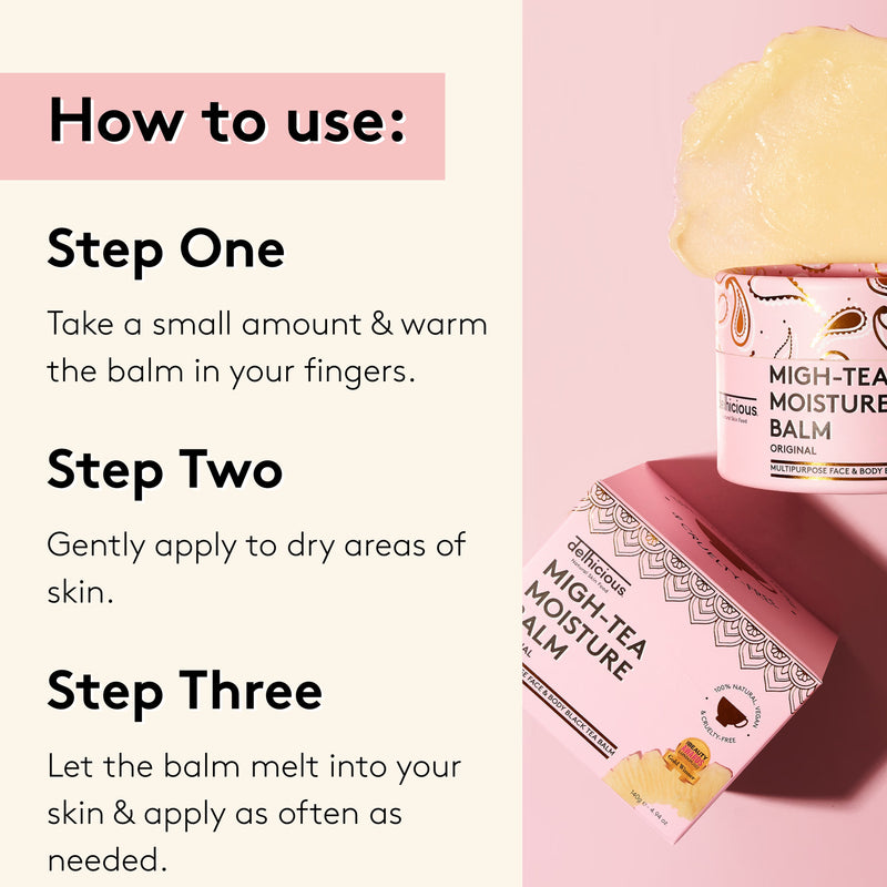 Delhicious Migh-Migh-Tea skin recovery balm 140g (British brand)