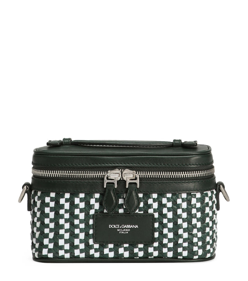 Dolce&Gabbana leather vanity bag - British product