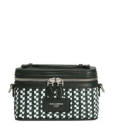 Harrods Dolce&Gabbana Leather Vanity Makeup Bag- Buy online at McGrocer