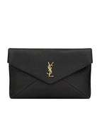 Saint Laurent Cassandre envelope pouch lambskin leather - British product