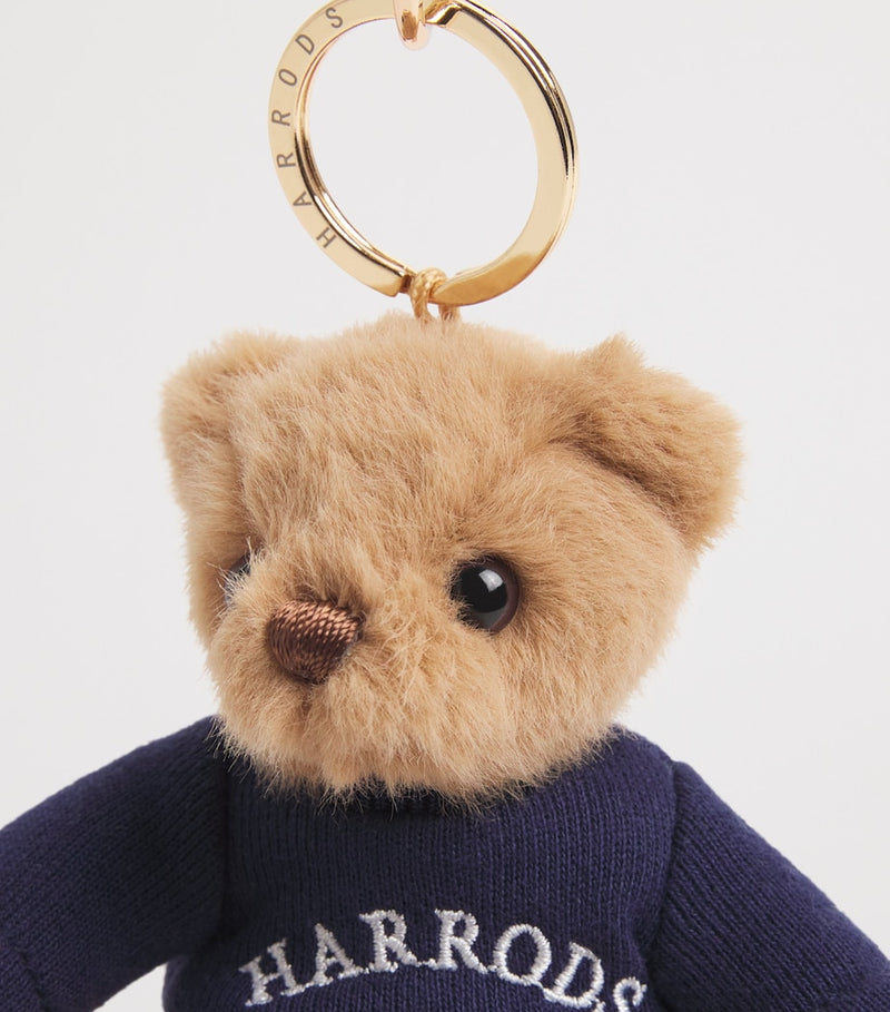 Harrods jersey bear keyring 12cm (British brand)