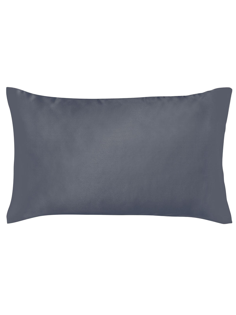 Bedeck of Belfast Grey Mulberry Silk Housewife Pillowcase - British product