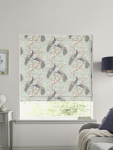 Next Laura Ashley Belvedere Duck Egg Blue Made to Measure Roman Blind- Buy online at McGrocer