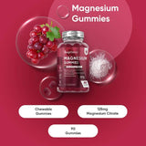 WeightWorld magnesium gummies 90 vegan gummies 125mg (British brand)