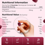 WeightWorld magnesium gummies 90 vegan gummies 125mg (British brand)
