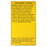VITL VITLOMEGA3CAPSULE 60 EACH 60 per pack GOODS M&S