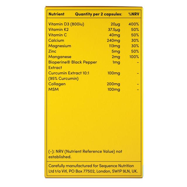Vitl Bone & Joint Capsules   60 per pack GOODS M&S