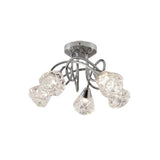 Argos Home Dico 5 light ceiling light faceted glass - British product