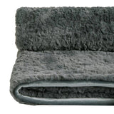 Habitat faux fur throw charcoal 150x200cm, imported from the UK