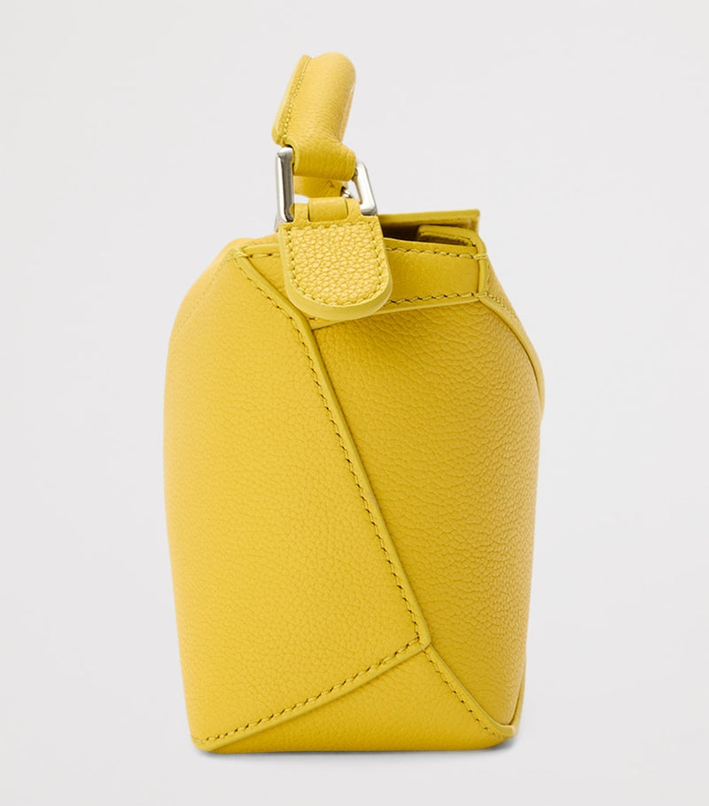 LOEWE Puzzle Edge top-handle bag in calfskin, imported from the UK