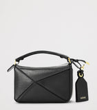 LOEWE Mini Puzzle Bag lizard skin 12.5cm, imported from the UK