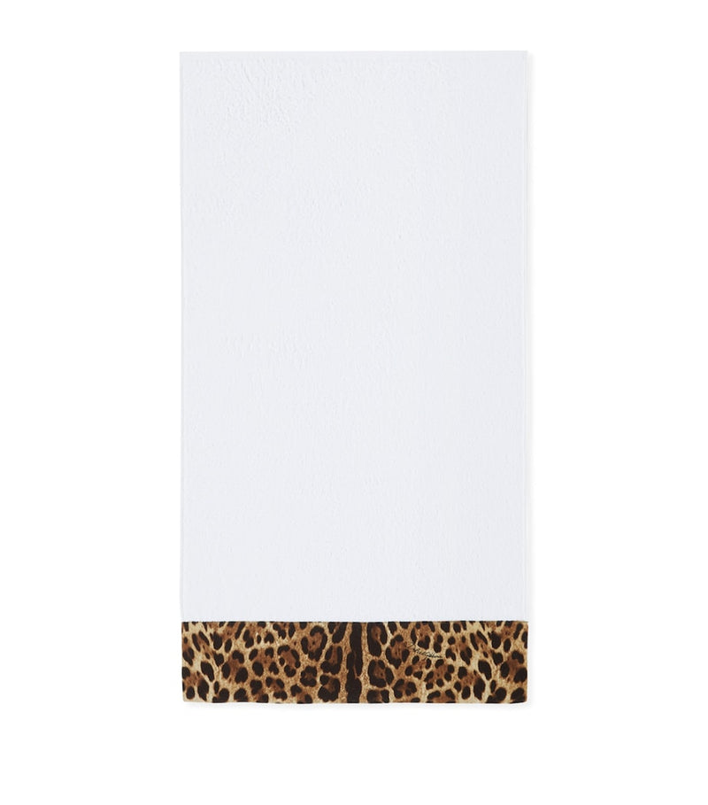Dolce&Gabbana Leopardo bath towel set of 5 - British product
