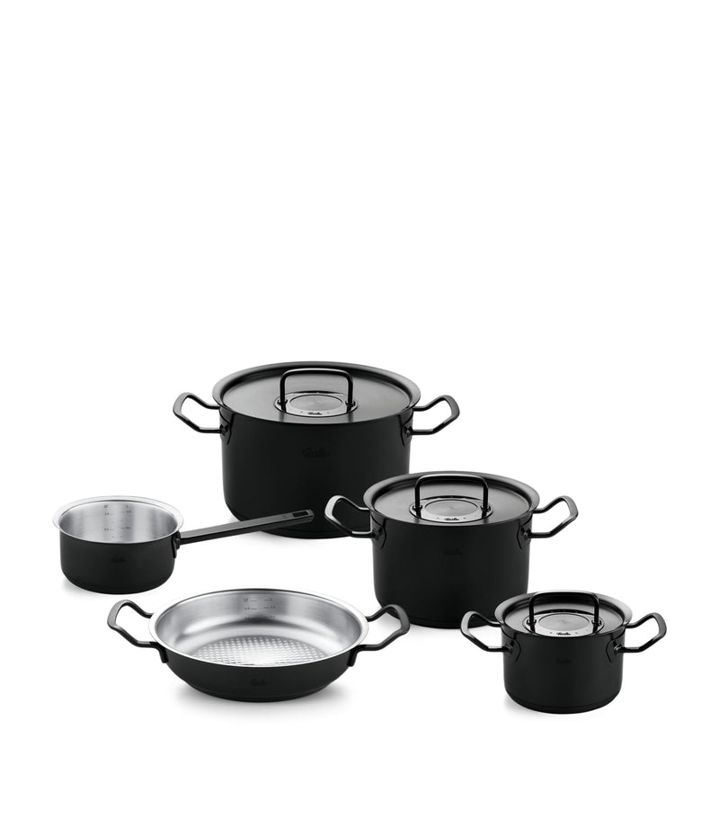 Fissler cookware set Shadow Edition 5-piece - British product